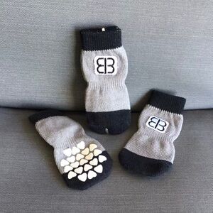 Set of 4 Dog Socks with Grips